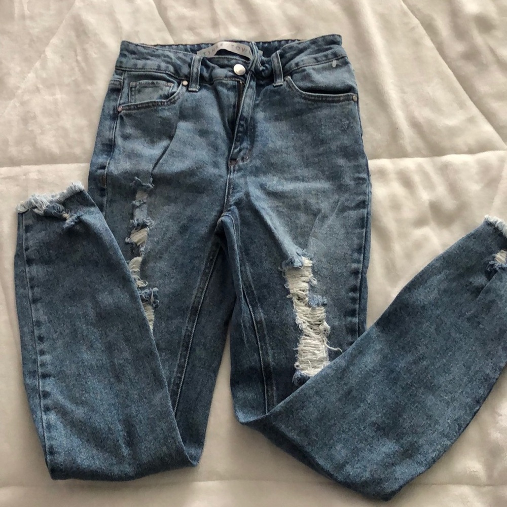 Tinseltown ripped jeans